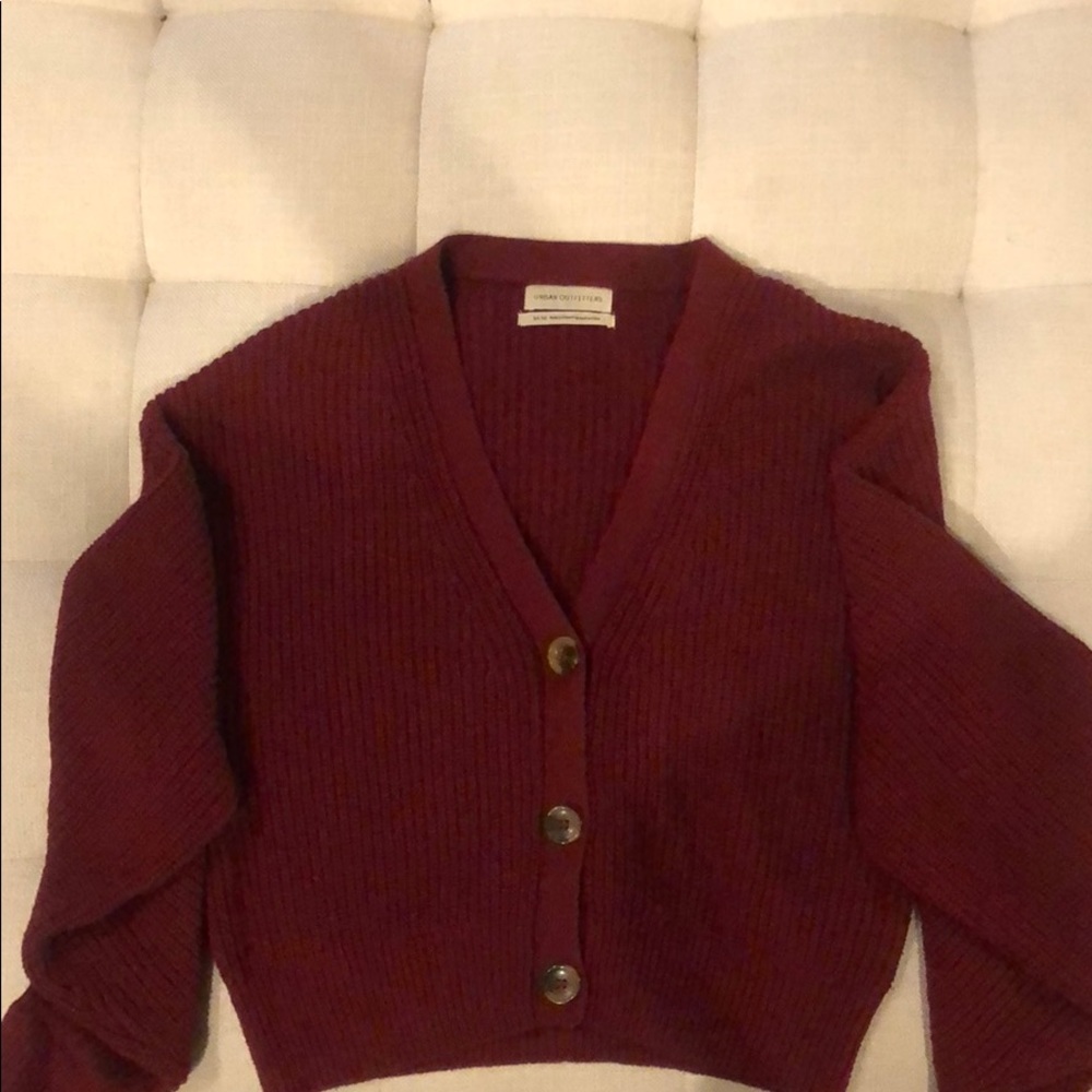 Urban Outfitters Wine Colored Sweater